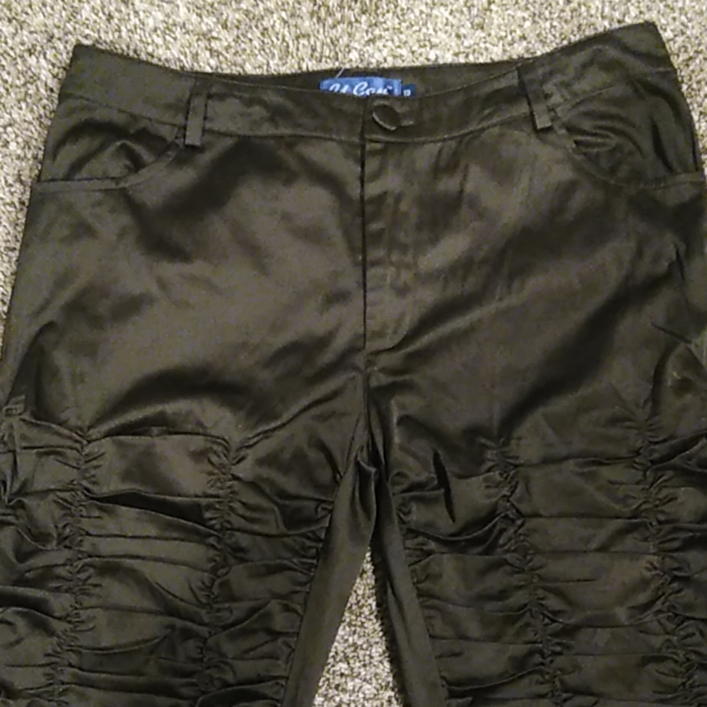 Cute Khaki Satin Kickers Size 13! - Picture 3 of 5
